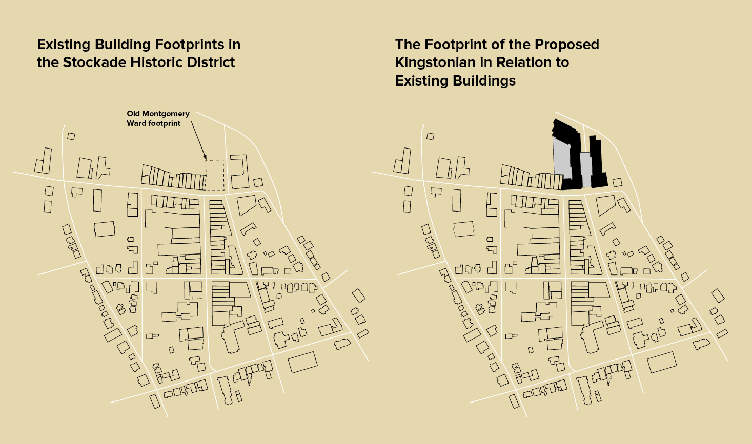 Stockade Historic District Building Footprints Comparison